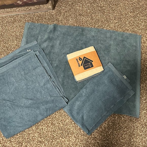 Norwex Bath Norwex Bath And Hand Towel Bath Mat Body Cloth Set Poshmark